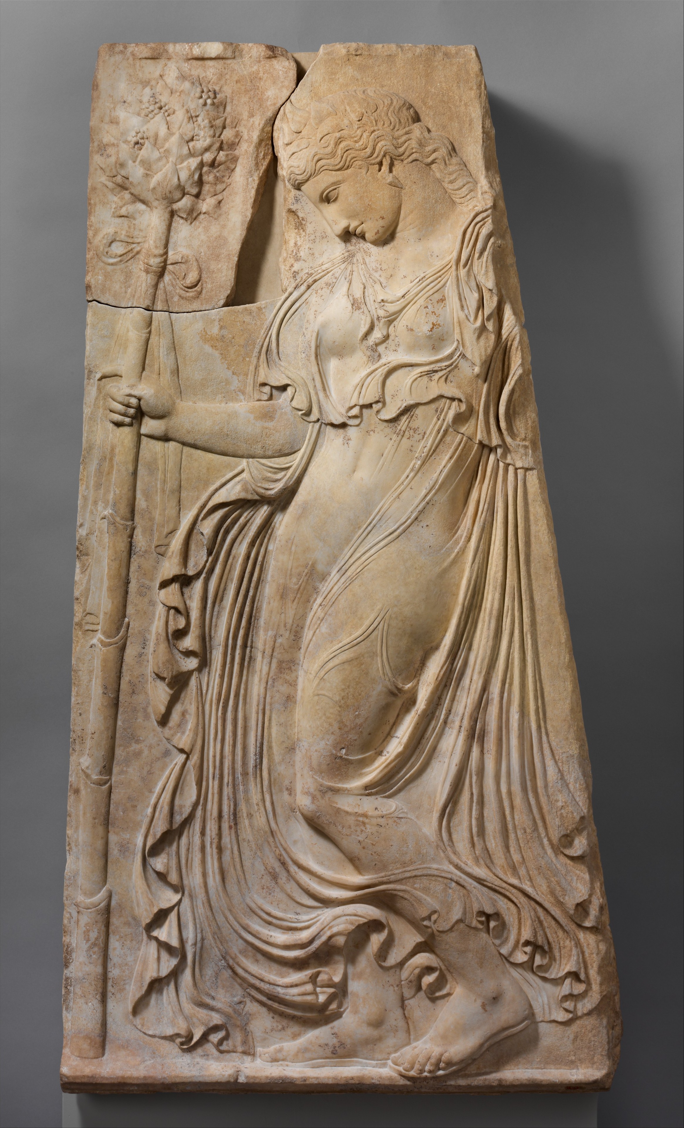 Adaptation Of Work Attributed To Kallimachos Marble Relief With A 
