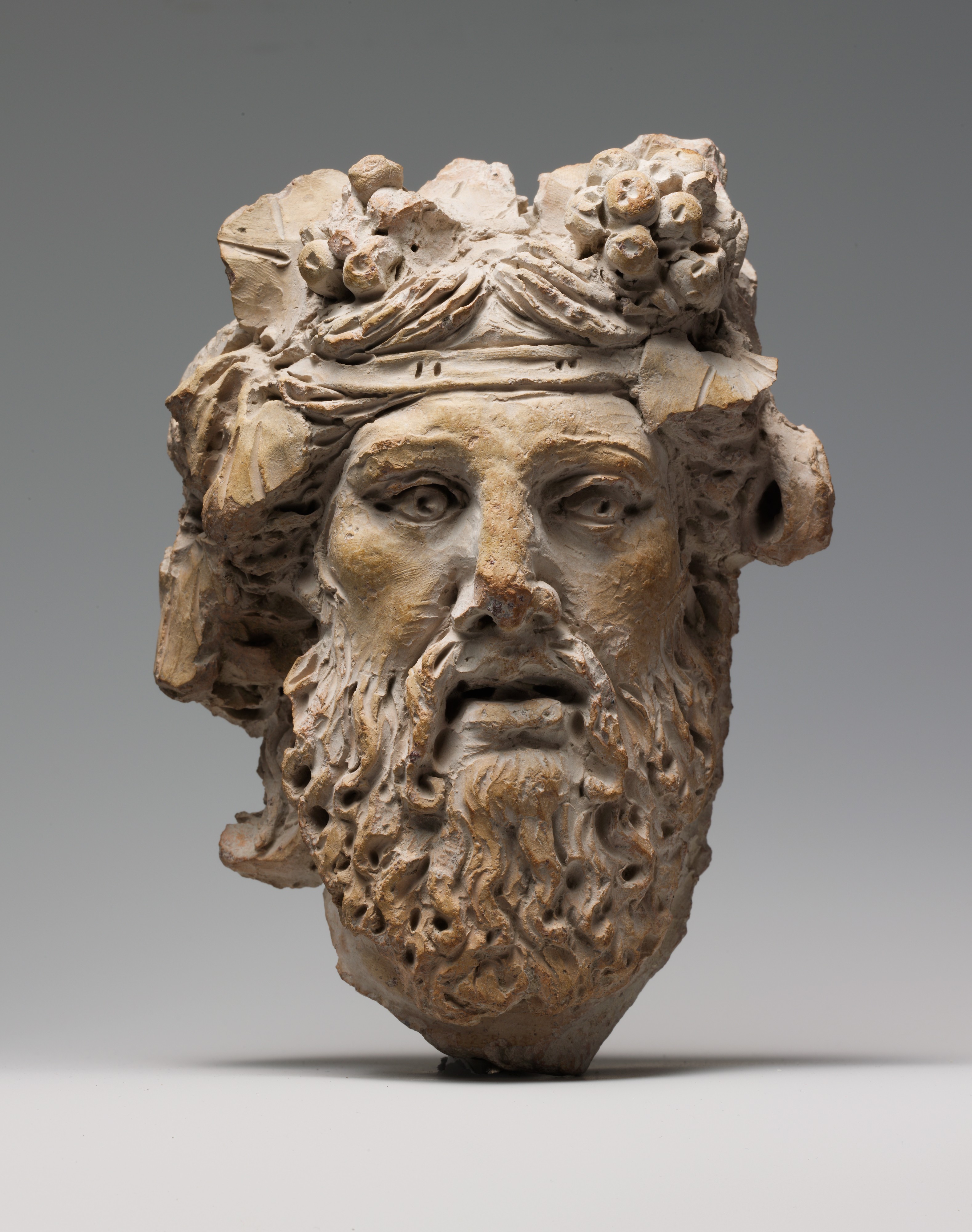 Dionysus Statue Head