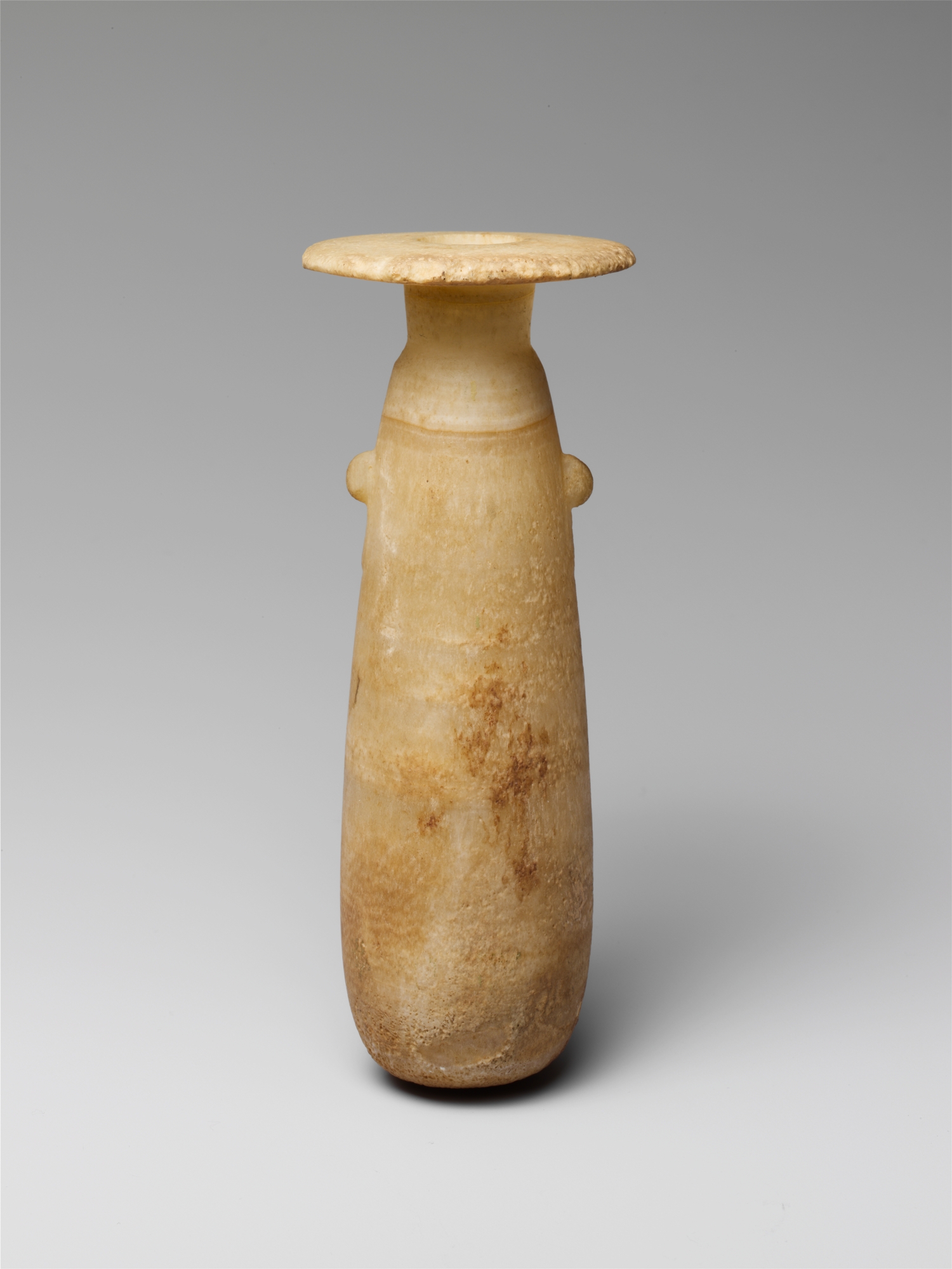 Alabaster Alabastron Perfume Vase Cypriot Archaic Or Classical