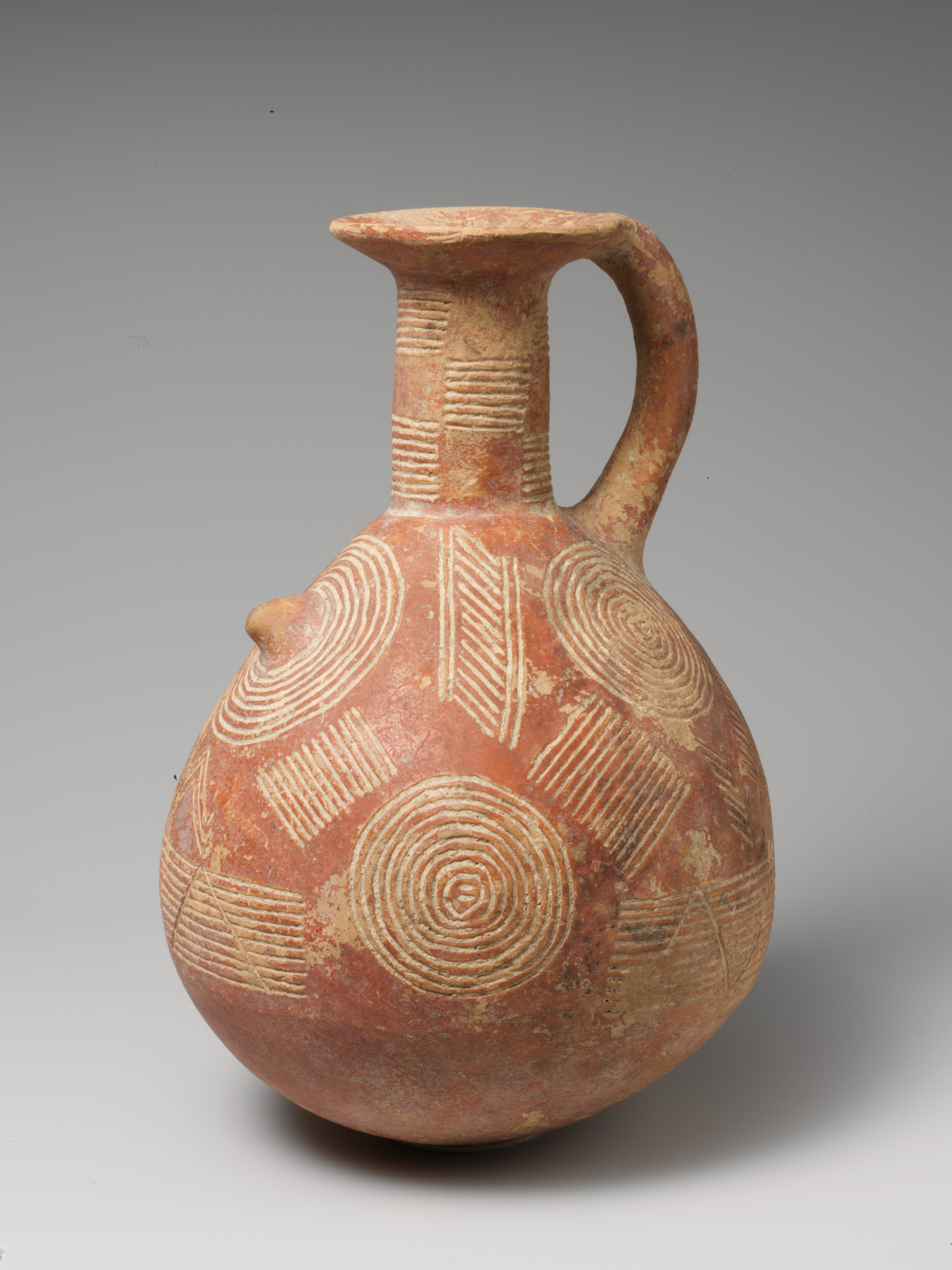 Terracotta jug