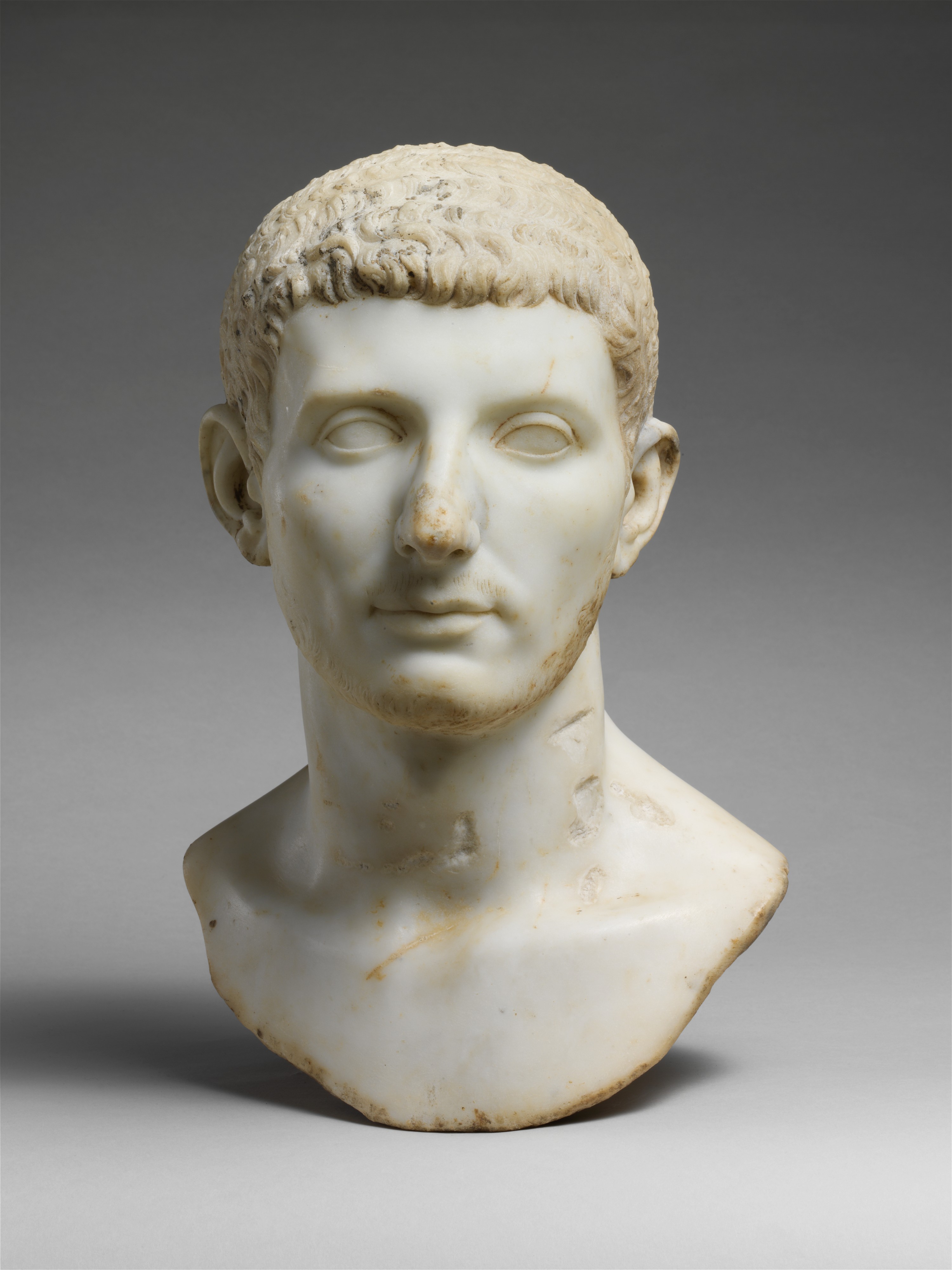 Portrait Bust Of A Roman Man