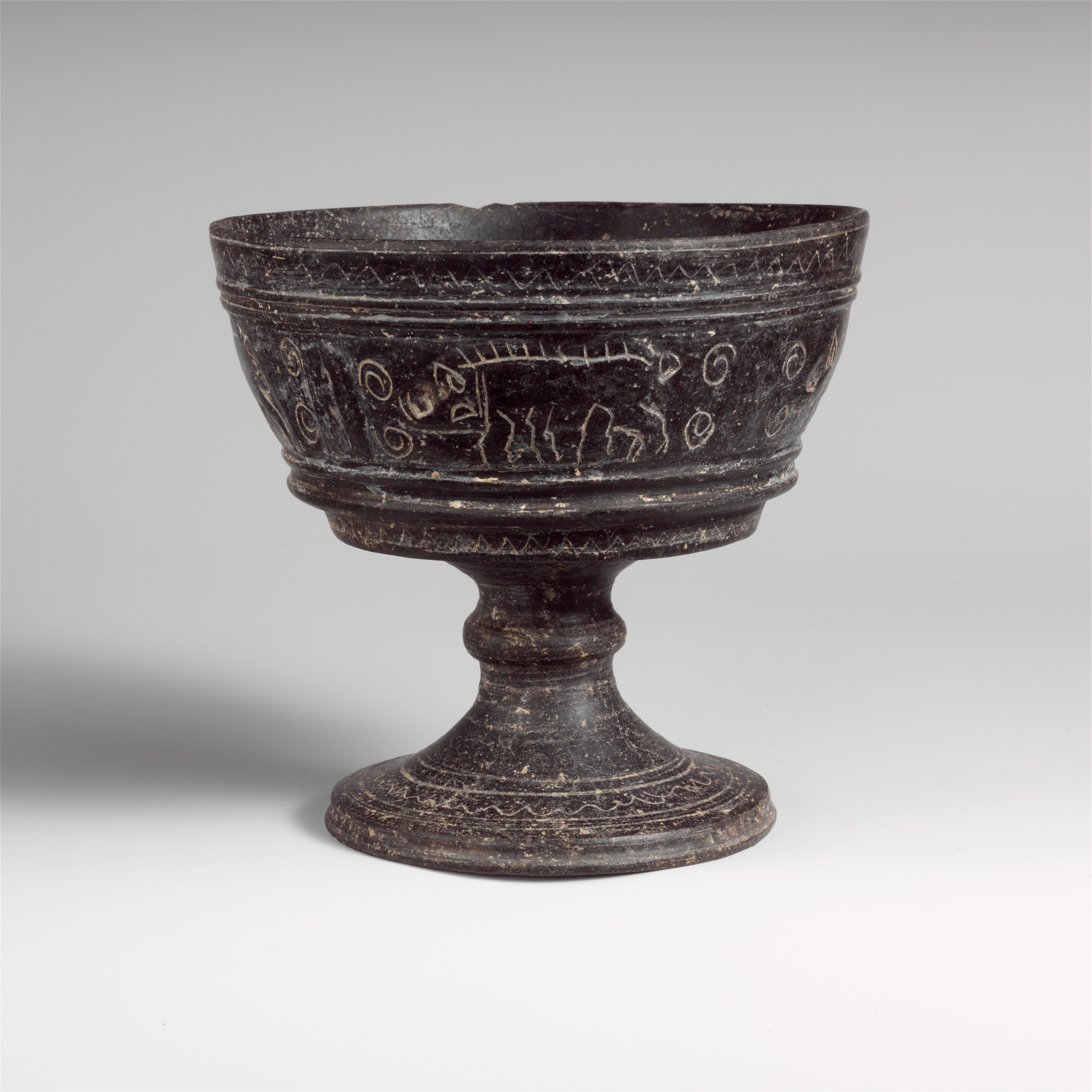 Terracotta chalice