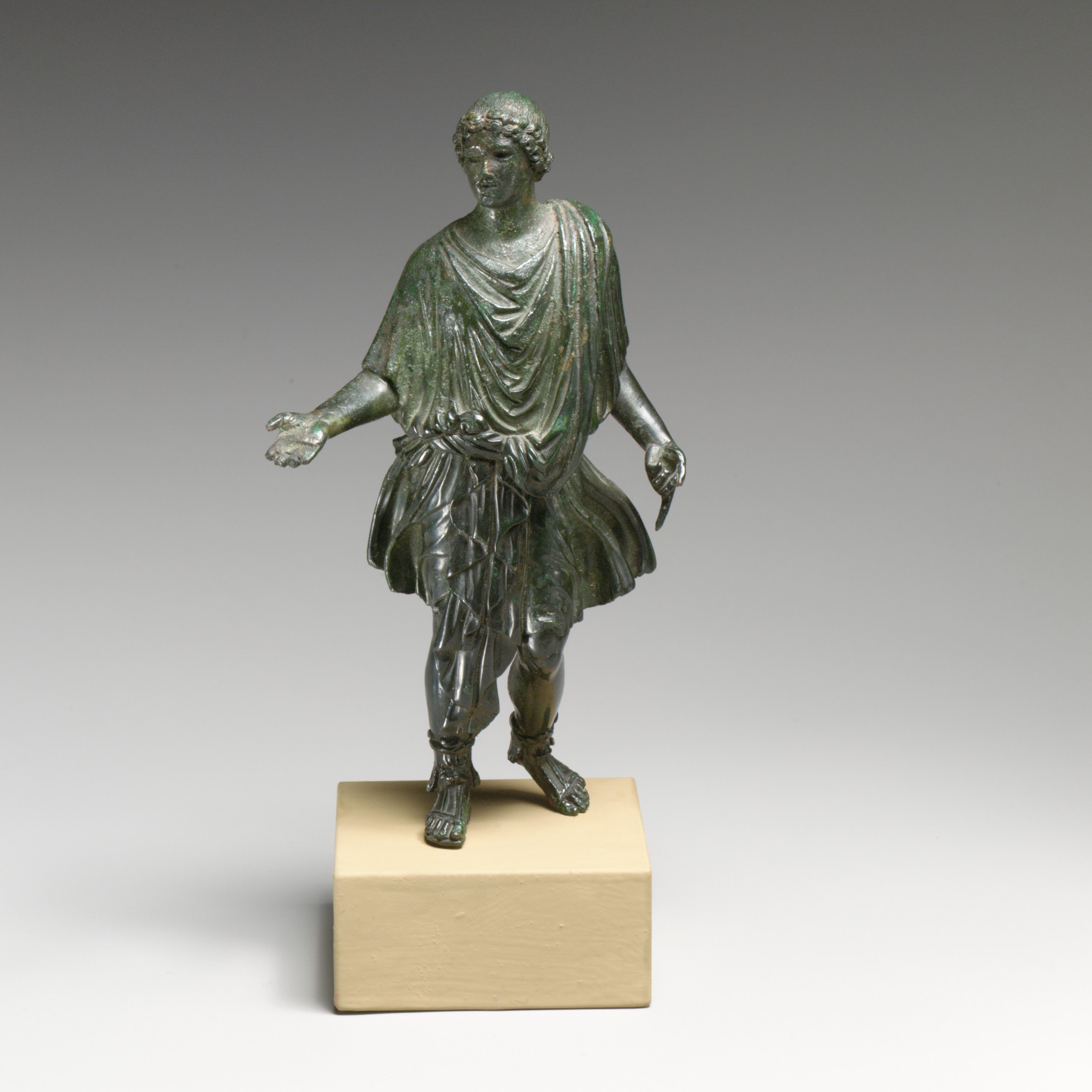 Bronze statuette of a camillus (attendant) | Roman | Late Republican or ...