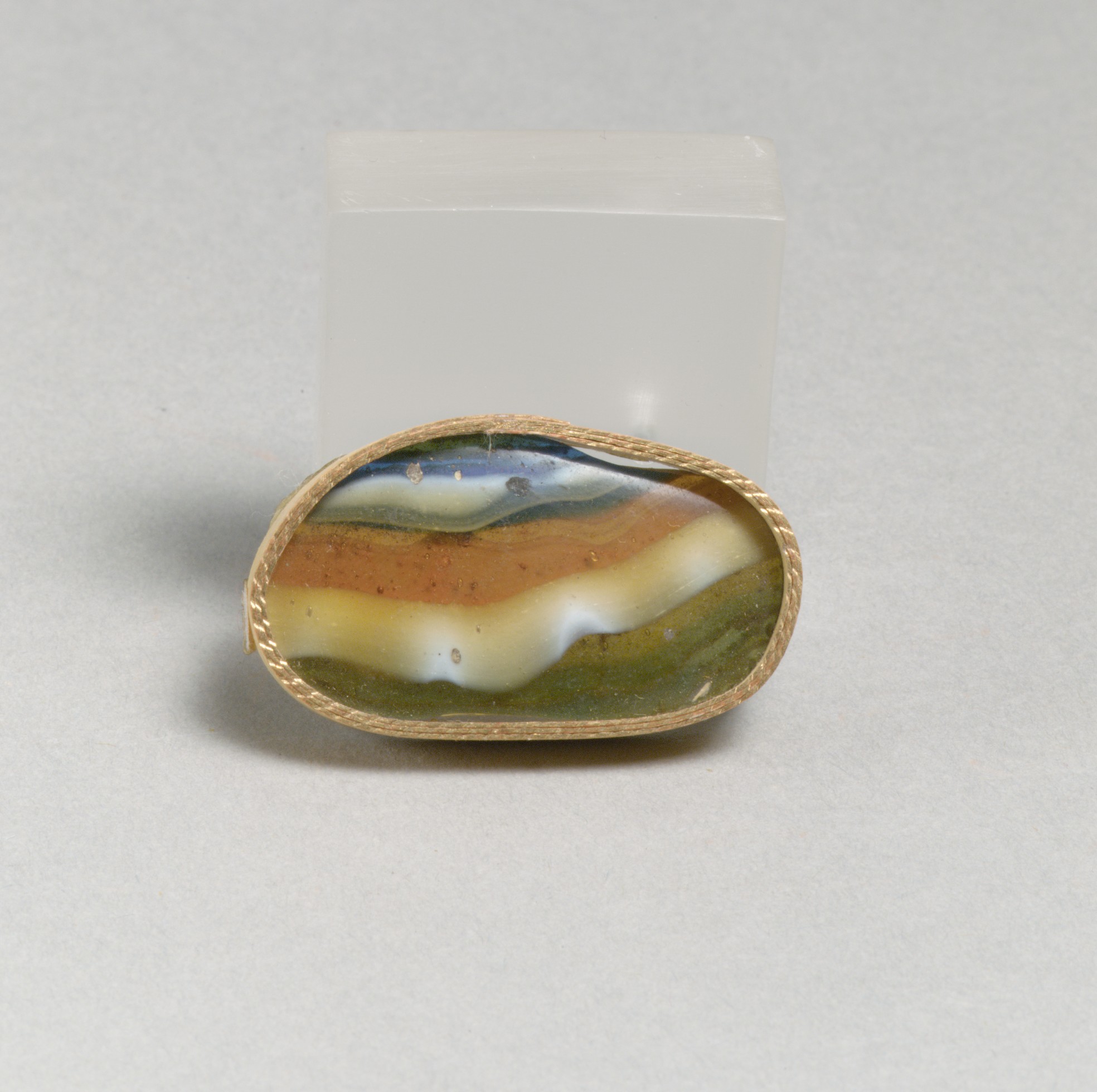 Glass mosaic bowl fragment | Roman | Early Imperial | The Metropolitan ...