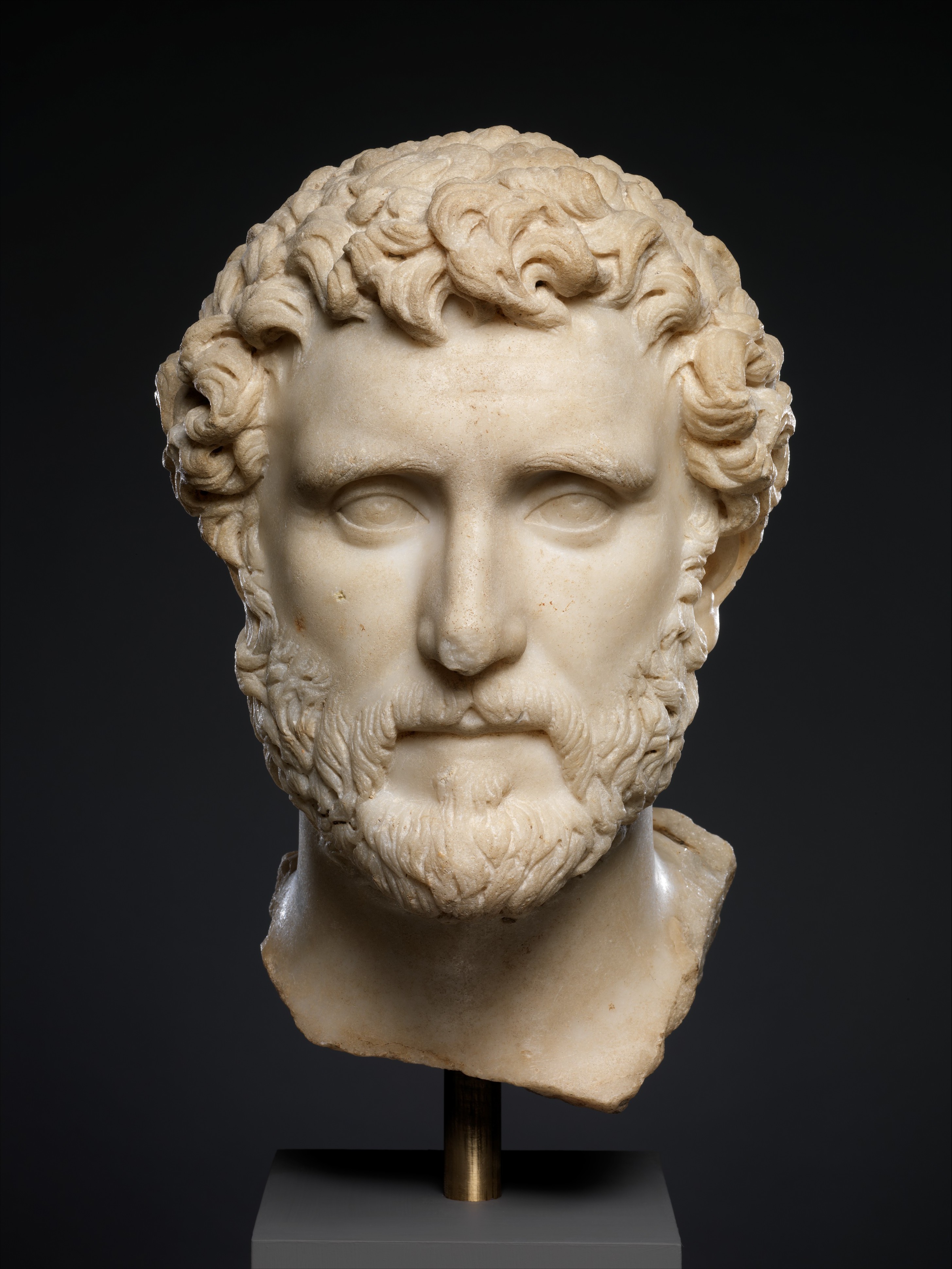 Marble portrait of the emperor Antoninus Pius | Roman | Antonine | The