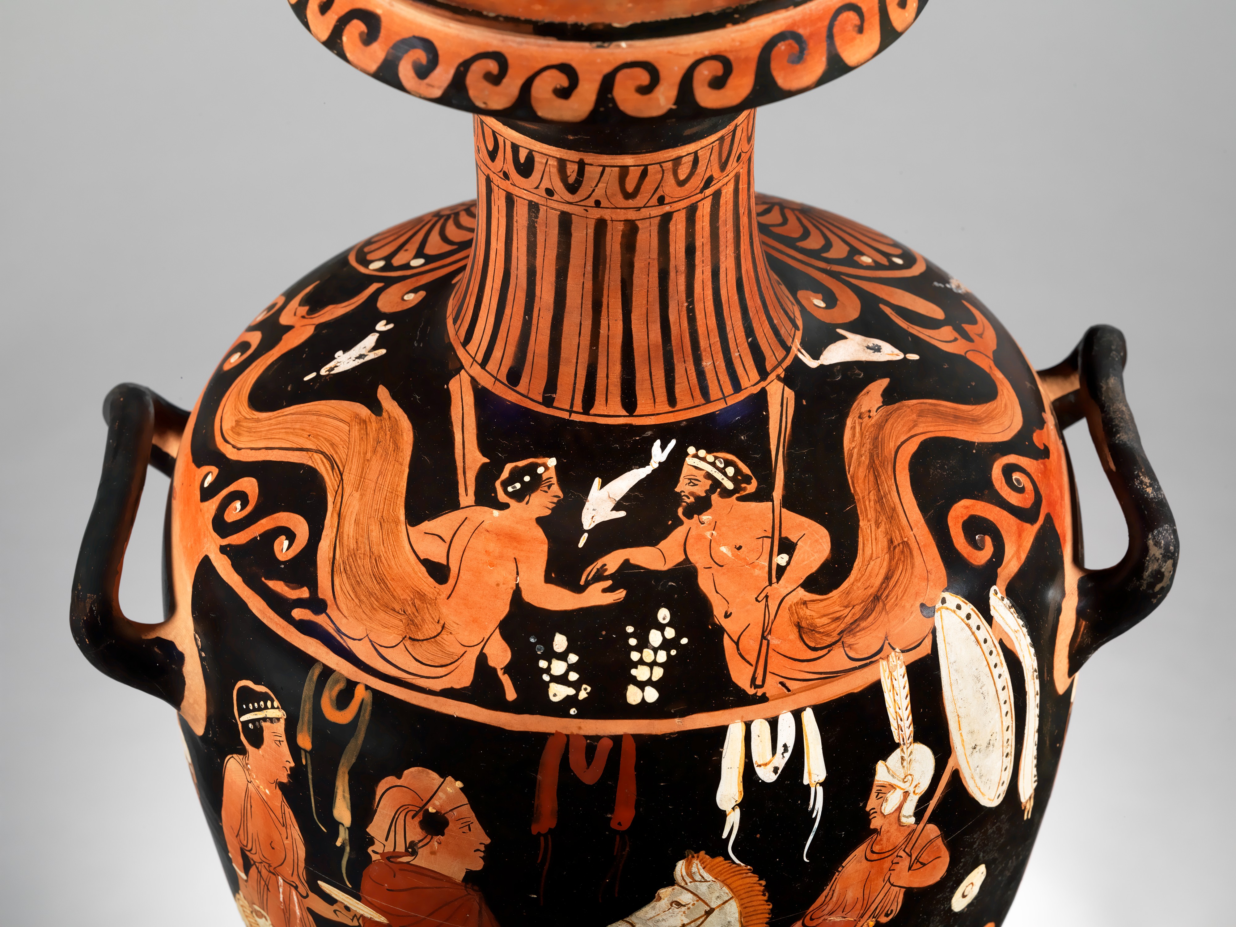 Attributed to the Group of Naples 3227 | Terracotta hydria (water 
