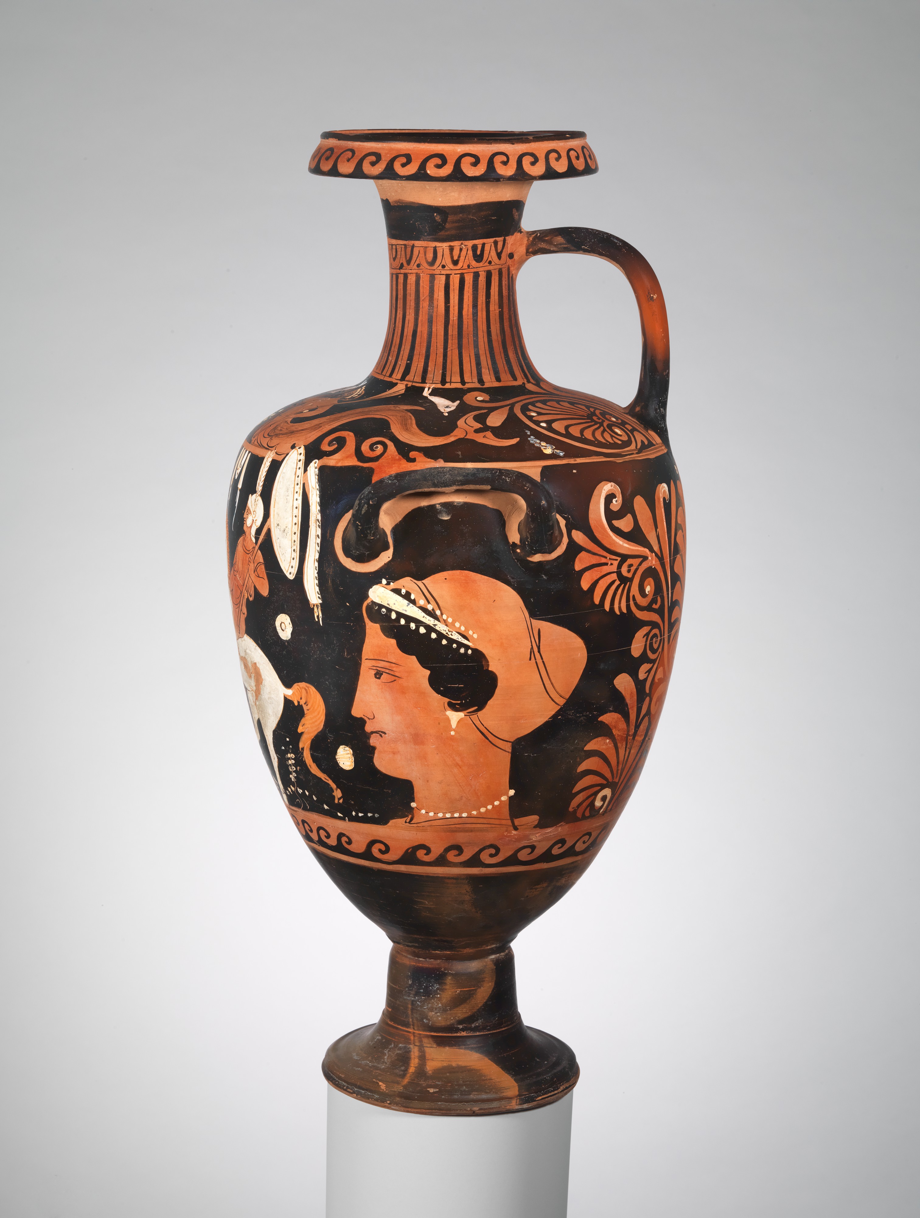 Attributed to the Group of Naples 3227 | Terracotta hydria (water jar 