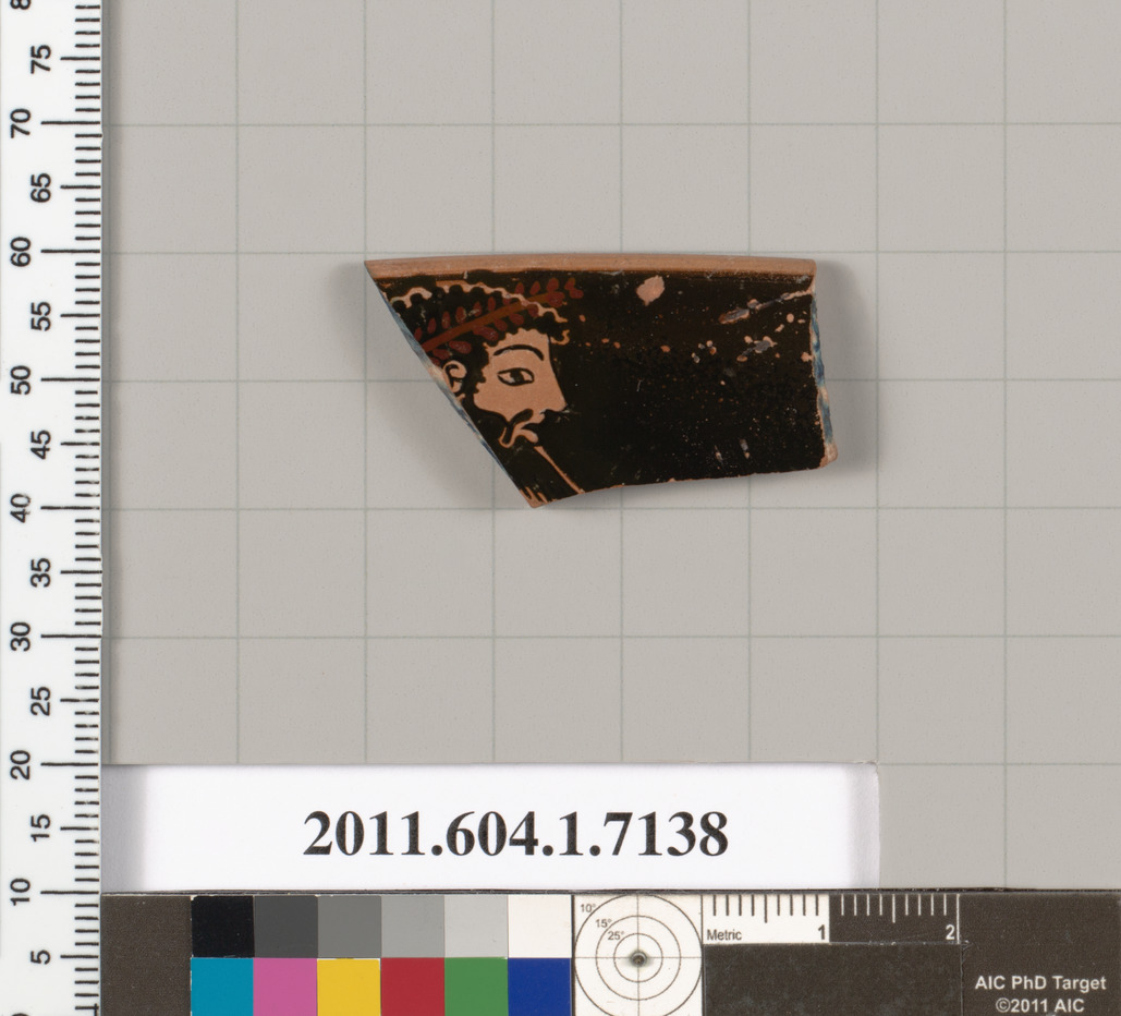 Attributed to Makron - Terracotta rim fragment of a kylix