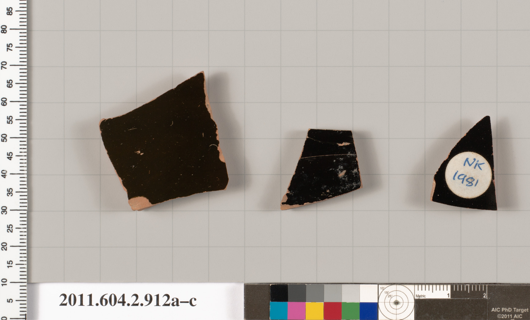 Terracotta fragments of bellkraters (bowls for mixing wine and water