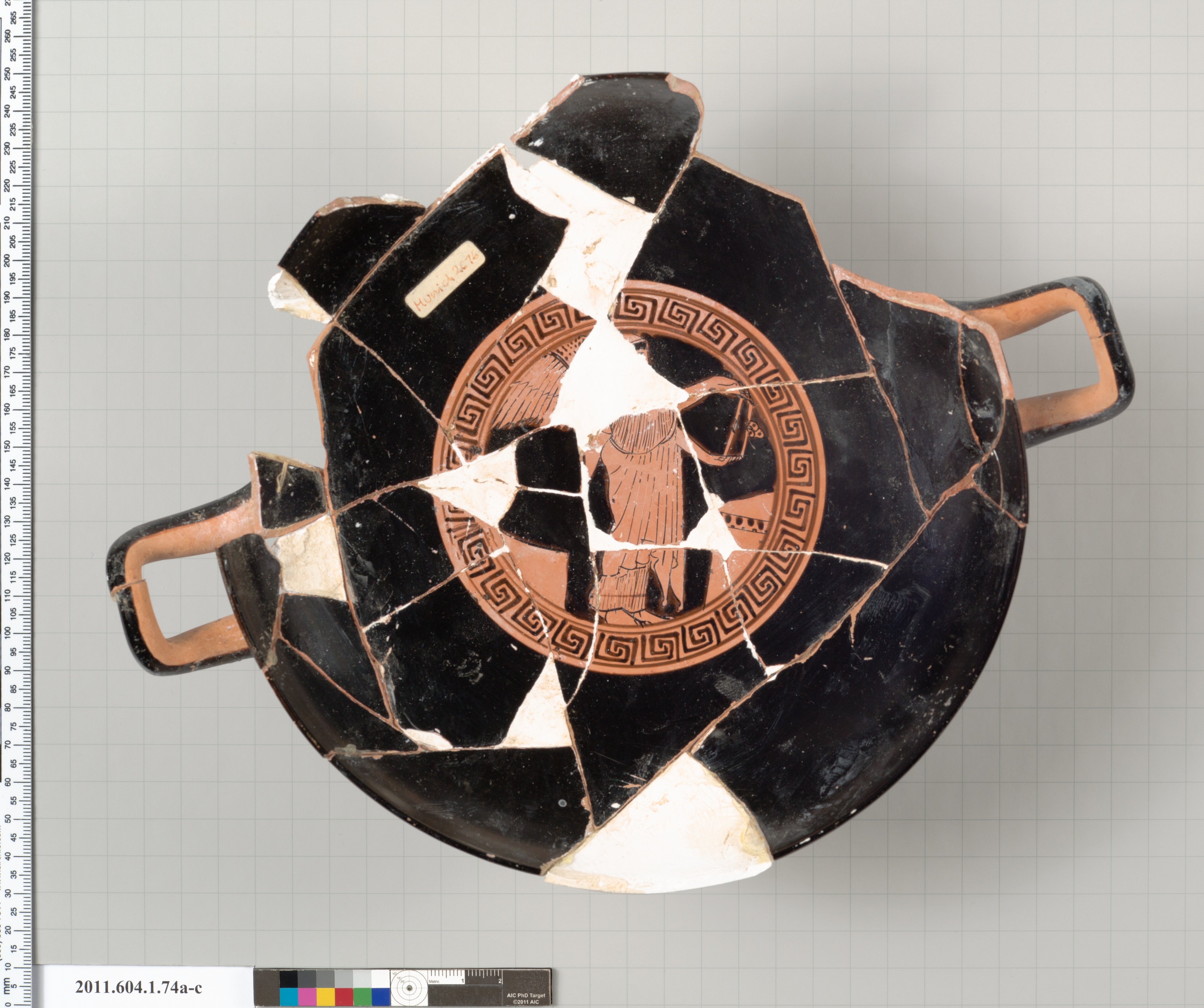 Attributed To The Painter Of Munich Terracotta Fragments Of A Kylix Drinking Cup