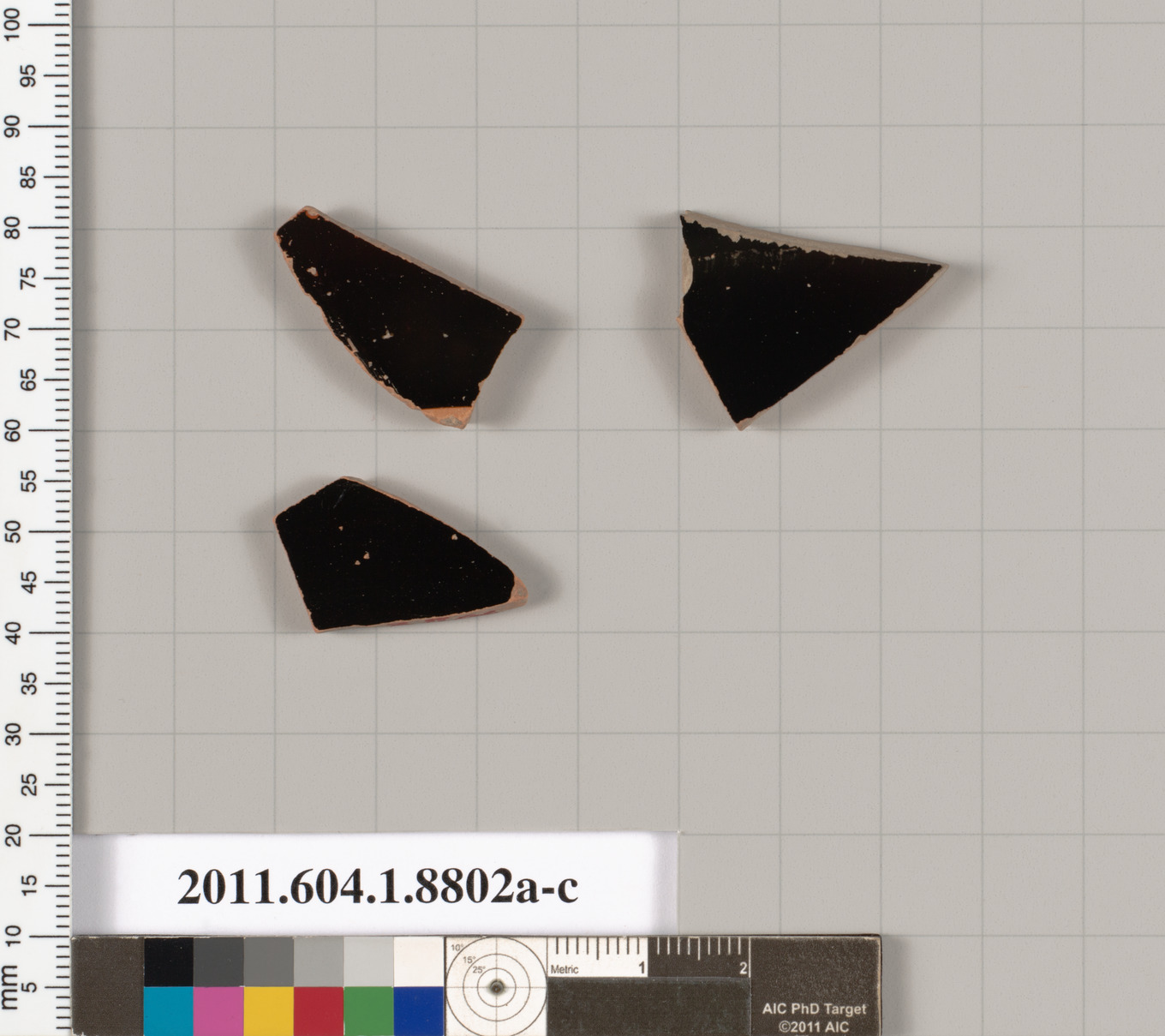 Terracotta fragments of kylikes (drinking cups) | Greek, Attic | Late ...