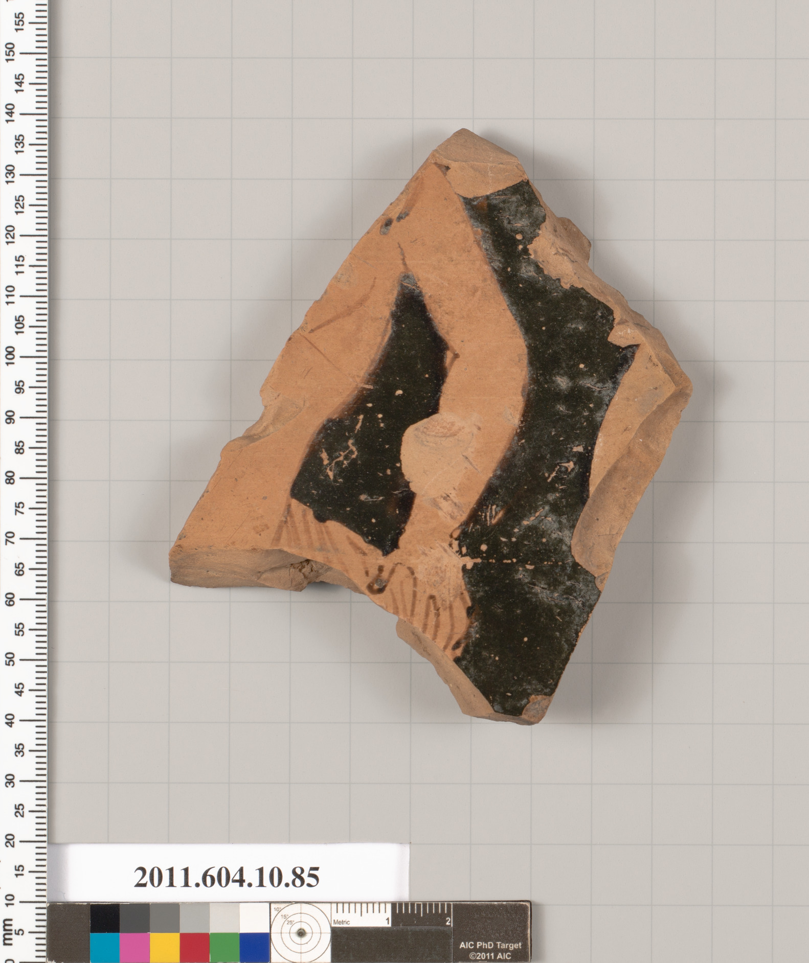 Terracotta fragment of a krater (deep bowl)