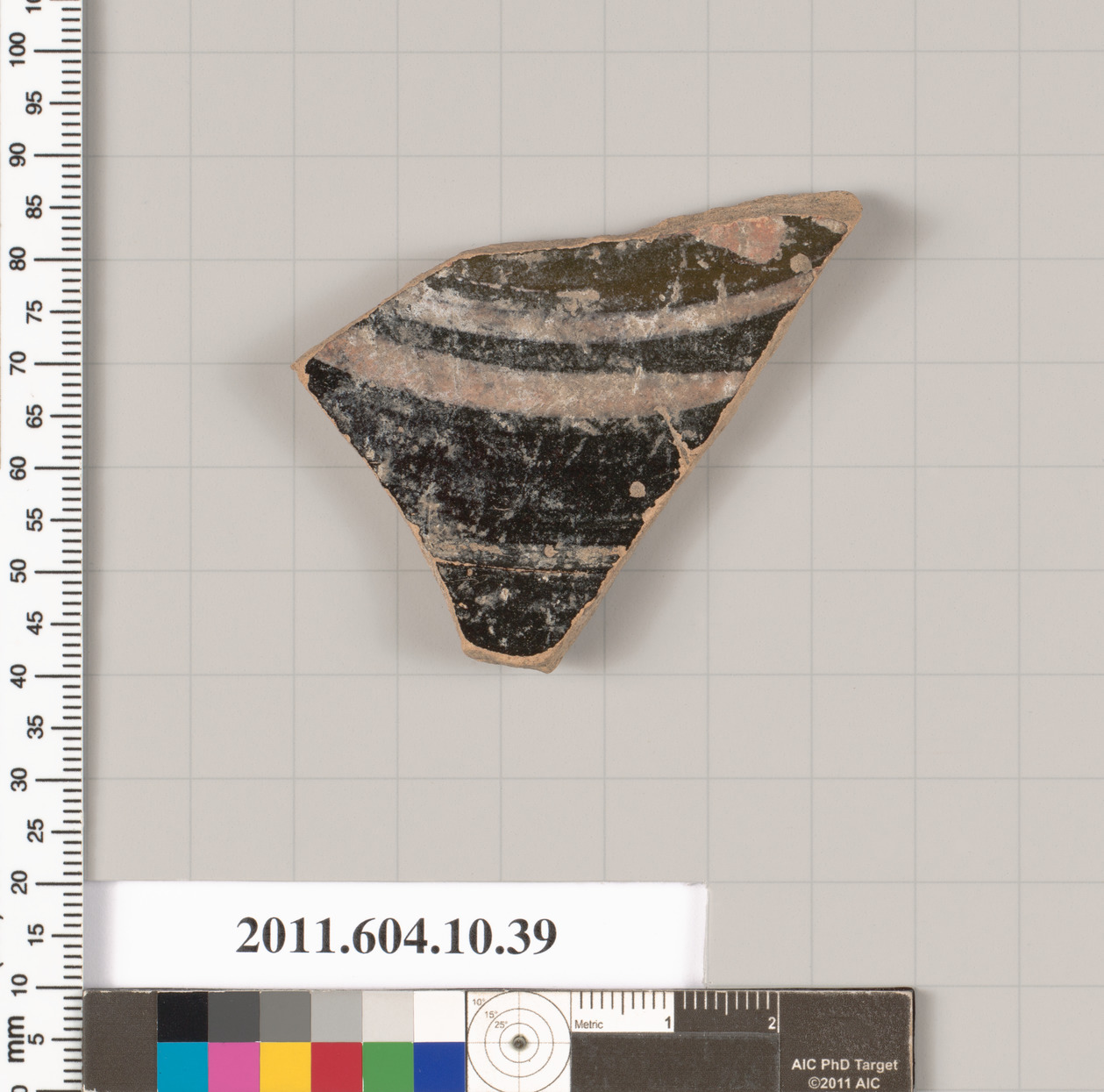 Terracotta fragment of a kylix (drinking cup)?