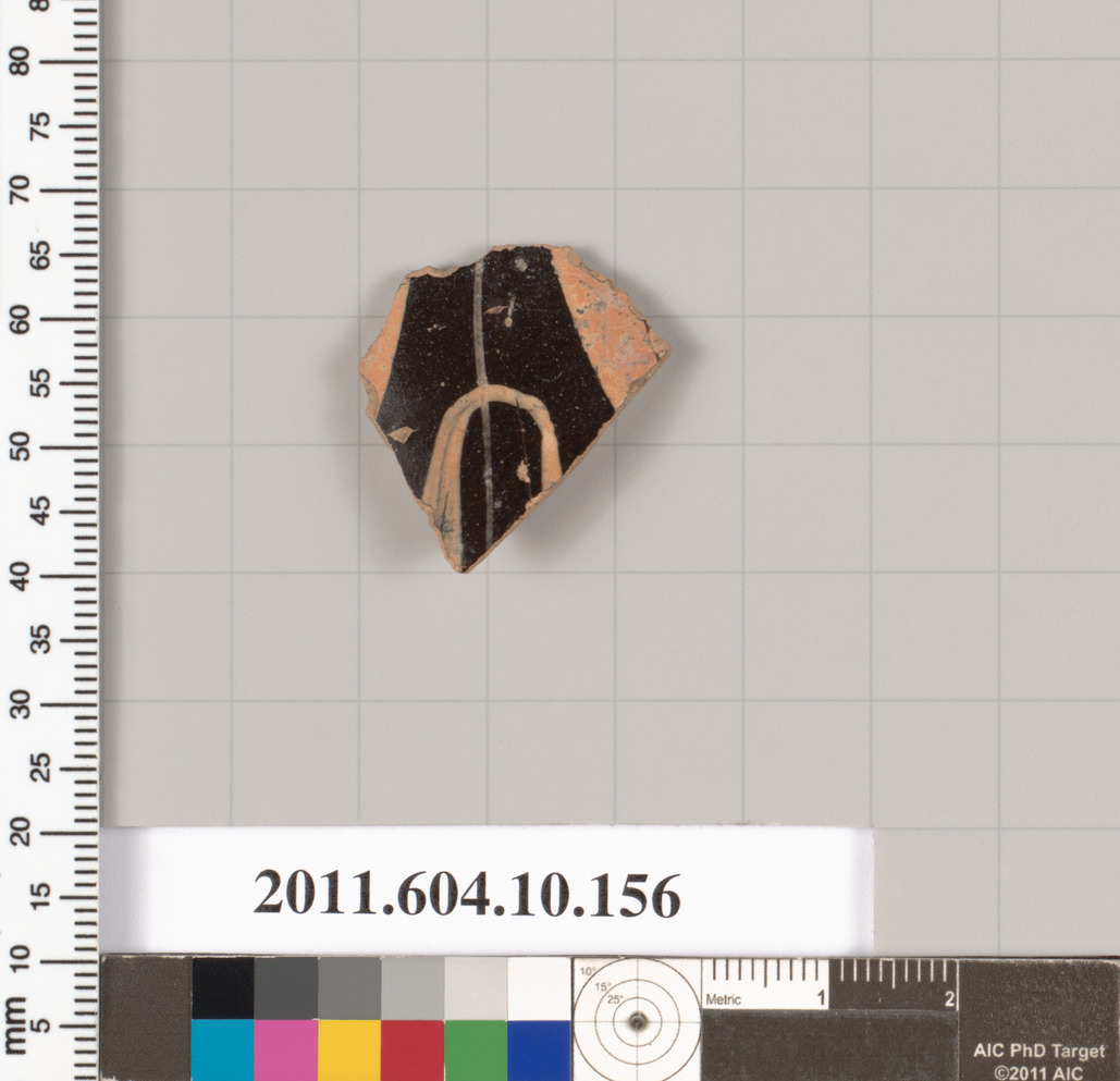 Terracotta fragment of a skyphos (deep drinking cup)