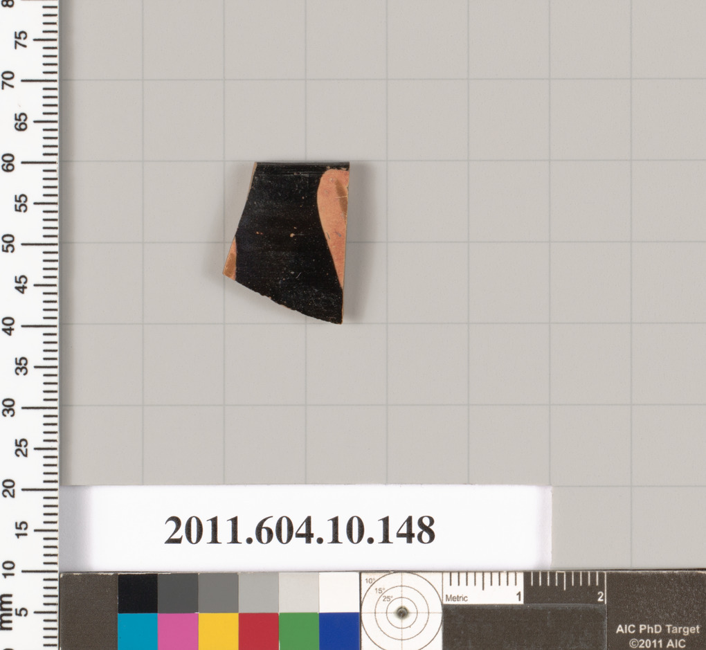 Terracotta rim fragment of a skyphos (deep drinking cup)