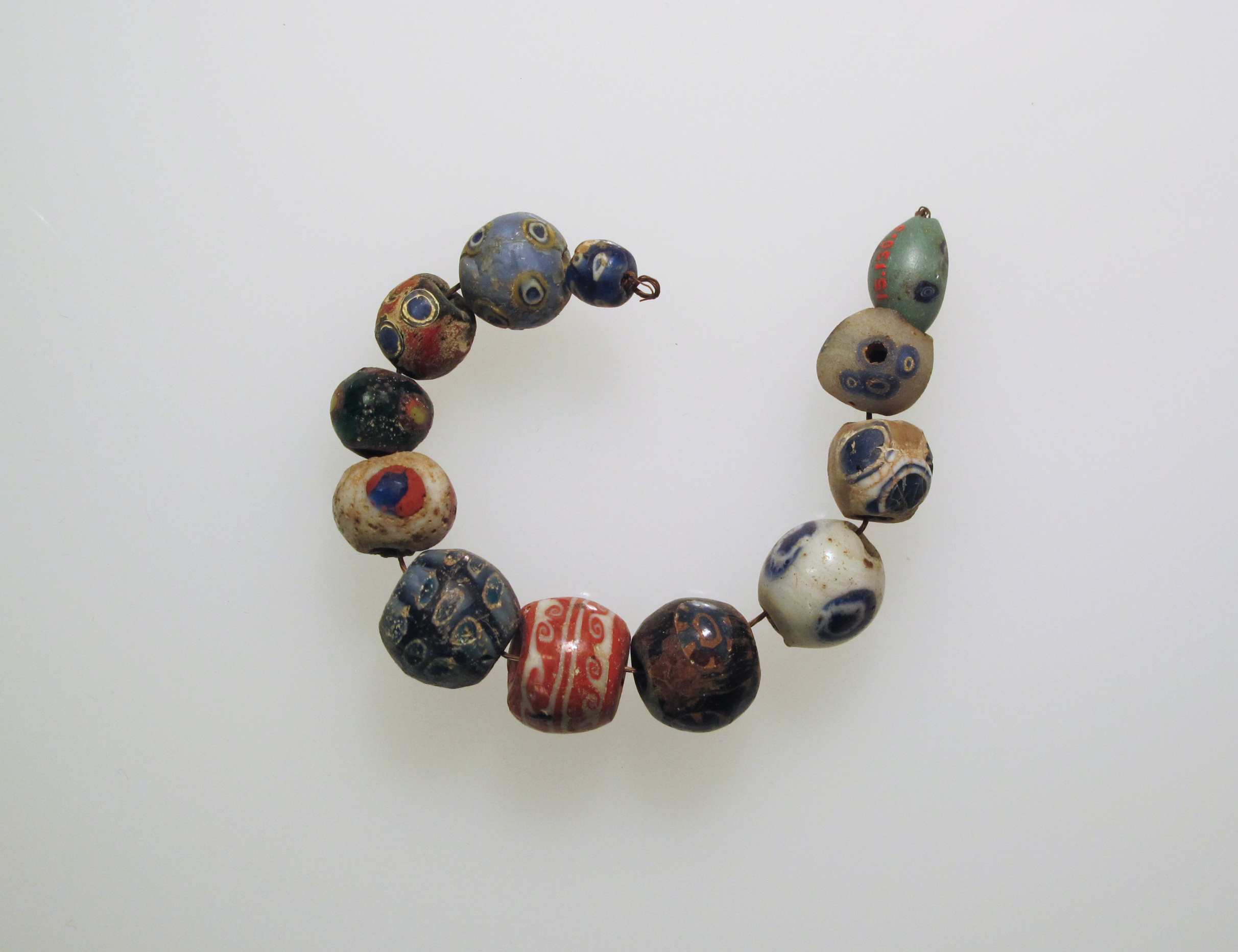 Glass Mosaic Beads Roman Early Imperial The Metropolitan Museum Of Art