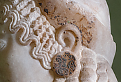 Reconstruction of the so-called Chios Kore from the Athenian Acropolis, Vinzenz Brinkmann, Cast from polymethyl metacrylat, natural pigments in egg tempera