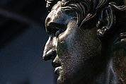Reconstruction of the bronze statue from the Quirinal in Rome of the so-called Terme Ruler, Vinzenz Brinkmann, Bronze cast
