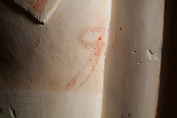 Reconstruction of the marble funerary  stele of Aristion, Variant B, Vinzenz Brinkmann, plaster cast, natural pigments in egg tempera