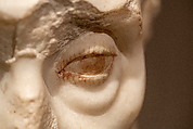 Reconstruction of a marble portrait of the Emperor Gaius Julius Caesar Augustus Germanicus, known as Caligula, Variant B, Vinzenz Brinkmann, Synthetic marble cast, natural pigments in egg tempera