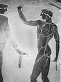 Reconstruction of the bronze statue from the Quirinal in Rome of the so-called Terme Ruler, Vinzenz Brinkmann, Bronze cast