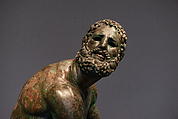 Reconstruction of the bronze statue from the Quirinal in Rome of the so-called Terme Ruler, Vinzenz Brinkmann, Bronze cast