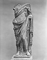 Marble statue of a woman, Marble, Roman