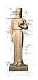 Reconstruction of the marble funerary stele of Phrasikleia, Vinzenz Brinkmann, Polymethyl metacrylate