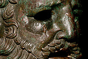 Reconstruction of the bronze statue from the Quirinal in Rome of the so-called Terme Ruler, Vinzenz Brinkmann, Bronze cast