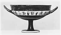 Kylix, band-cup, BMN Painter, Terracotta, Greek, Attic