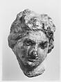 Head of Aphrodite, Wax, paint, Greek, Egyptian