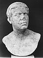 Marble portrait bust of a man, Marble, Roman
