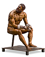 Reconstruction of the bronze statue from the Quirinal in Rome of the so-called Terme Ruler, Vinzenz Brinkmann, Bronze cast