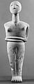 Marble male figure, Marble, Cycladic