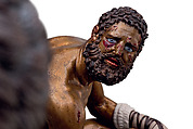 Reconstruction of the bronze statue from the Quirinal in Rome of the so-called Terme Ruler, Vinzenz Brinkmann, Bronze cast