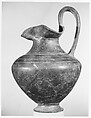 Oinochoe, Terracotta, Etruscan