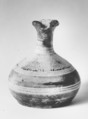 Oinochoe, Terracotta, Greek, Attic