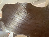 Reconstruction of a marble finial in the form of a sphinx, Vinzenz Brinkmann, Cast from polymethyl metacrylate, natural pigments in egg tempera, gold foil, and copper