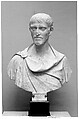 Marble portrait bust of a man, Marble, Roman