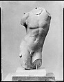 Marble torso of Eros, Praxiteles, Marble, Roman