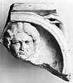 Marble sarcophagus fragment, Marble, Roman