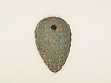 Faience pendant in the form of grapes, Faience, Egyptian