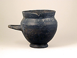 Dish with lid, Terracotta, Etruscan