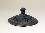 Dish with lid, Terracotta, Etruscan