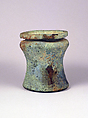Jar with high handle, Bronze, Etruscan