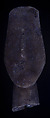 Marble head of a figure, Marble, Cycladic