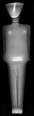 Marble female figure, Marble, Cycladic