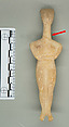 Marble female figure, Marble, Cycladic