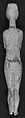 Marble female figure, Marble, Cycladic