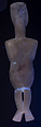 Marble female figure, Marble, Cycladic